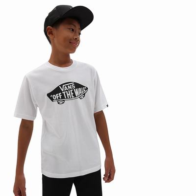 Camiseta Vans OTW (8-14+ years) Niños Blancas | ISR926518