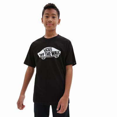 Camiseta Vans OTW (8-14+ years) Niños Negras/Blancas | ZCU958342