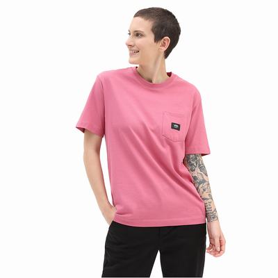 Camiseta Vans Patched up Pocket Mujer Rosas | RKF162580