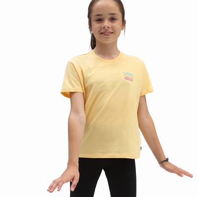 Camiseta Vans X Crayola Crew (8-14 years) Niños Amarillo | GMA795061