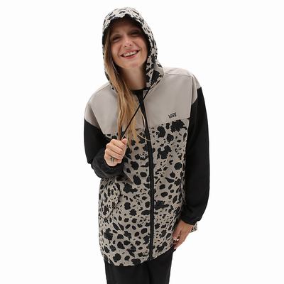 Chaquetas Vans Mercy Reversible Parka Mujer Negras | VUQ405279