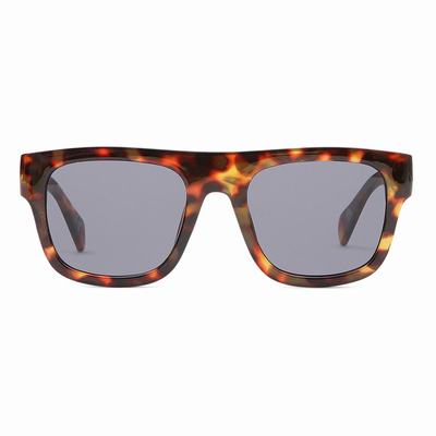 Gafas de Sol Vans Squared Off Hombre Marrones | VXY903284