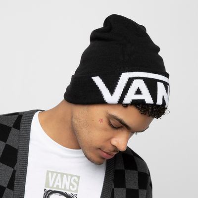 Gorros Vans Drop V Altas Cuff Hombre Negras | NAI056231