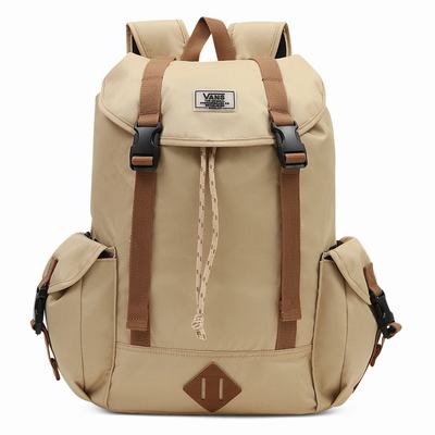 Mochilas Vans Basecamp Hombre Beige | WDQ472068