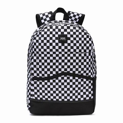 Mochilas Vans Construct Skool Hombre Negras/Blancas | PLU319642