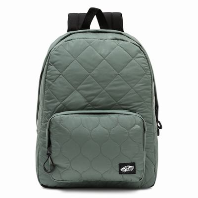 Mochilas Vans Long Haul II Hombre Verde | FSK092837