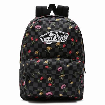 Mochilas Vans Realm Hombre Negras | UBW924618