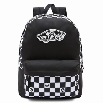 Mochilas Vans Realm Hombre Negras | UMB163794