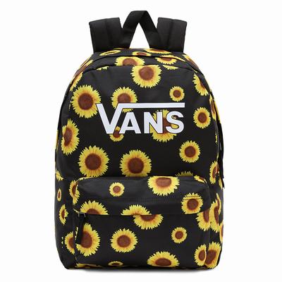 Mochilas Vans Realm Niños Amarillo | NDM208751