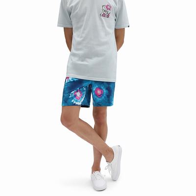 Pantalones Cortos Vans Surf Volley Hombre Azules/Multicolor | NBP592163