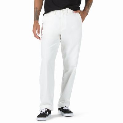 Pantalones Vans Authentic Chino Hombre Blancas | LSD487253