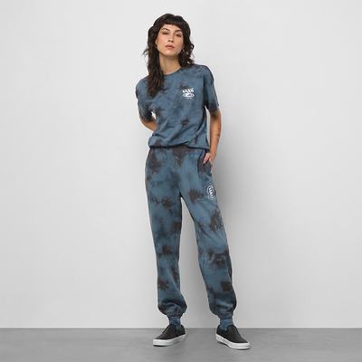 Pantalones Vans Cosmic Wash Sweatpant Mujer Azules | FRW034287