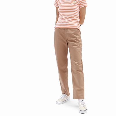 Pantalones Vans Lizzie Armanto Skate Chino Mujer Beige | OSJ460917