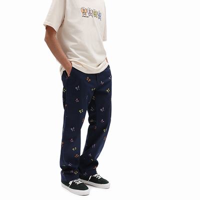 Pantalones Vans X Sandy Liang Authentic Chino Hombre Azules | FBE406815