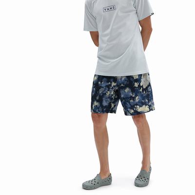 Shorts De Playa Vans Surf Trunk 3 Hombre Azules/Multicolor | AYS673825