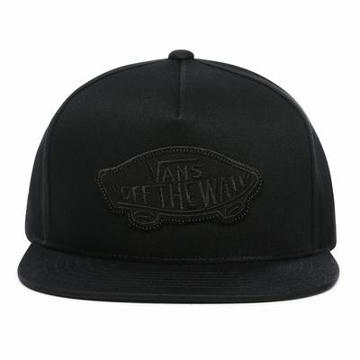 Sombreros Vans Classic Patch Snapback Hombre Negras | DHV279350