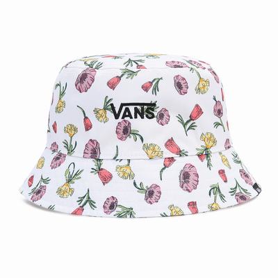 Sombreros Vans Hankley Bucket Mujer Multicolor/Blancas | SJZ820534