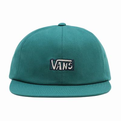 Sombreros Vans Seasonal Jockey Hombre Azules | DMW213409