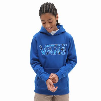 Sudadera Con Capucha Vans Classic (8-14 years) Niños Azules | YVN790512