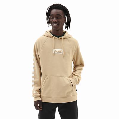 Sudadera Con Capucha Vans Versa Standard Hombre Beige | HQX481250