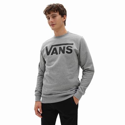 Sudaderas Vans Classic Crew Hombre Gris | AUR729438