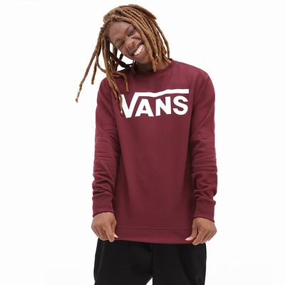 Sudaderas Vans Classic Crew II Hombre Rojas | NQI746852