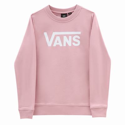 Sudaderas Vans Classic V Crew Mujer Rosas | AMN659304