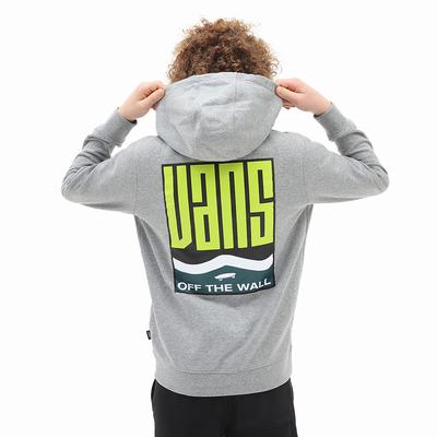 Sudaderas Vans Maze (8-14 years) Niños Gris | OLZ043598