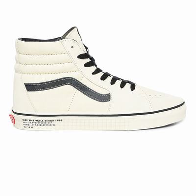 Tenis Botas Vans 66 Supply Sk8-Hi Hombre Blancas | JHP856920