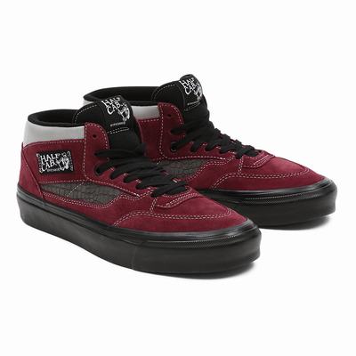 Tenis Botas Vans Anaheim Factory Half Cab 33 DX Mujer Rojas | MTQ968270