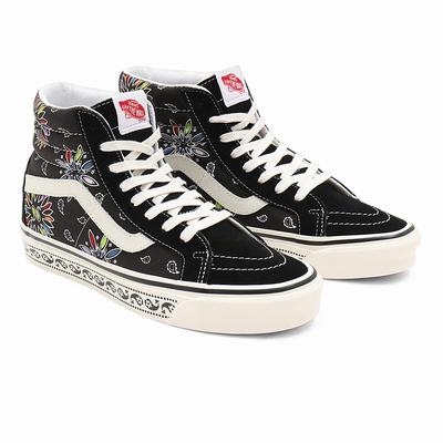 Tenis Botas Vans Anaheim Factory Sk8-Hi 38 DX Hombre Negras | RAJ247069