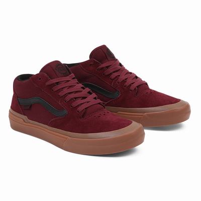 Tenis Botas Vans BMX Estilo 114 Hombre Rojas | TQV082314