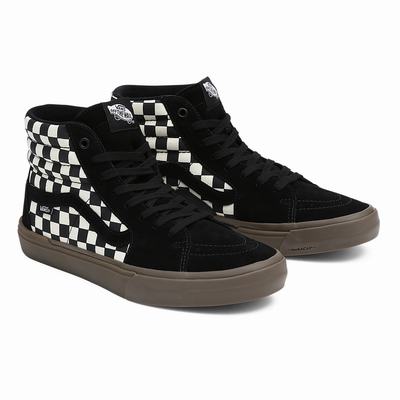 Tenis Botas Vans BMX Sk8-Hi Hombre Negras | CFI659820