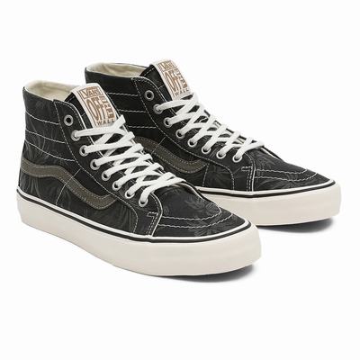 Tenis Botas Vans Eco Theory SK8-Hi 38 Decon SF Mujer Negras | LKT503187