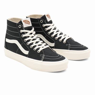 Tenis Botas Vans Eco Theory Sk8-Hi Tapered Hombre Negras | LZD701936