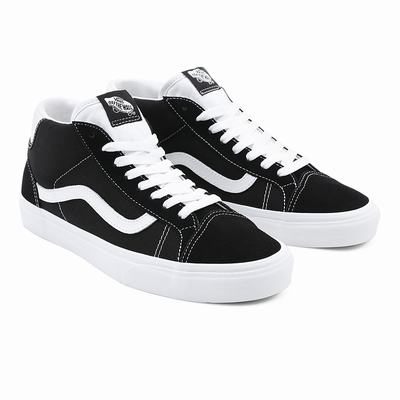 Tenis Botas Vans Mid Skool 37 Hombre Negras | HPA053912