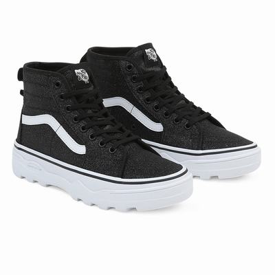 Tenis Botas Vans Sentry Sk8-Hi WC Hombre Negras | IRA371496