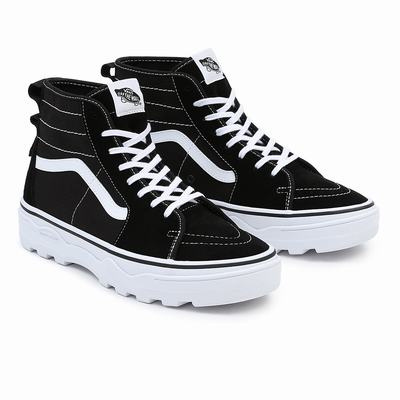 Tenis Botas Vans Sentry Sk8-Hi WC Hombre Negras | NJT256483