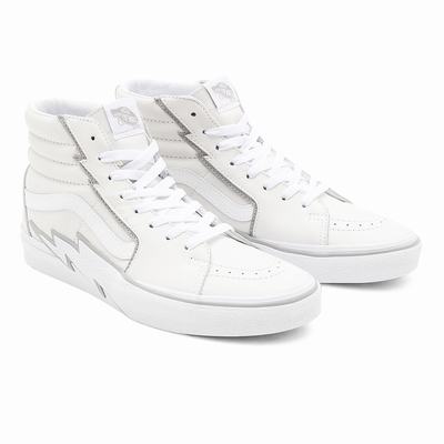 Tenis Botas Vans Sk8-Hi Bolt Hombre Blancas | WUK076598