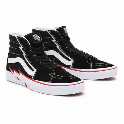 Tenis Botas Vans Sk8-Hi Bolt Hombre Negras | TMB210874