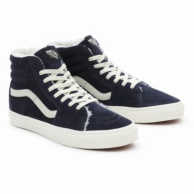 Tenis Botas Vans Sk8-Hi Hombre Azules | FNR524091