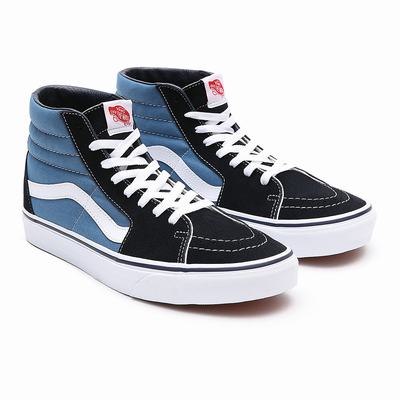 Tenis Botas Vans Sk8-Hi Hombre Azules | GLK982607