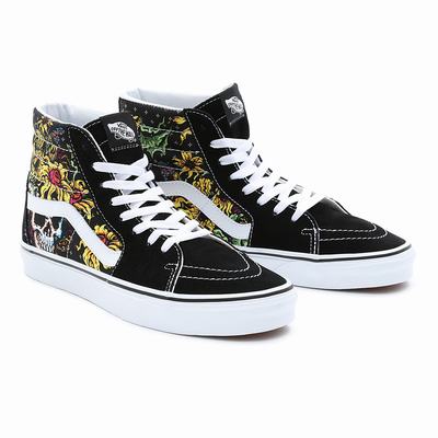 Tenis Botas Vans Sk8-Hi Hombre Negras | GVJ534860