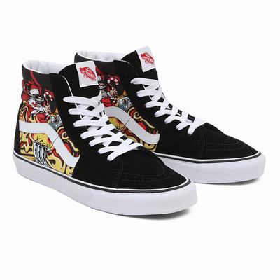 Tenis Botas Vans Sk8-Hi Hombre Negras | KVH491265