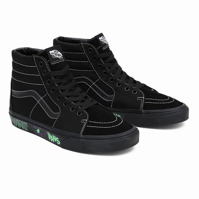 Tenis Botas Vans Sk8-Hi Hombre Negras | PHX026413