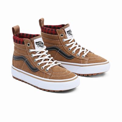 Tenis Botas Vans Sk8-Hi MTE-1 (4-8 years) Niños Marrones | TYF562048