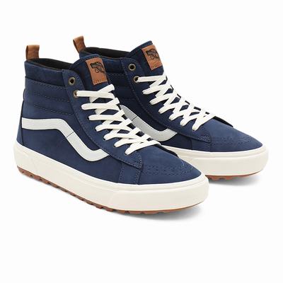 Tenis Botas Vans Sk8-Hi MTE-1 Hombre Azules | OSA138427