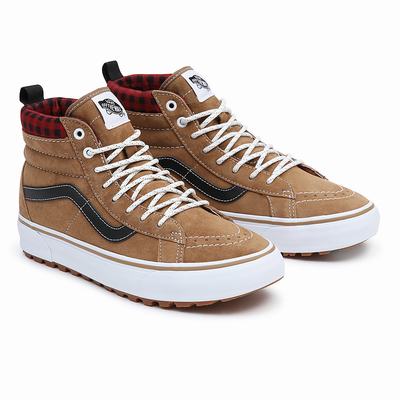 Tenis Botas Vans Sk8-Hi MTE-1 Hombre Marrones | QYJ670983