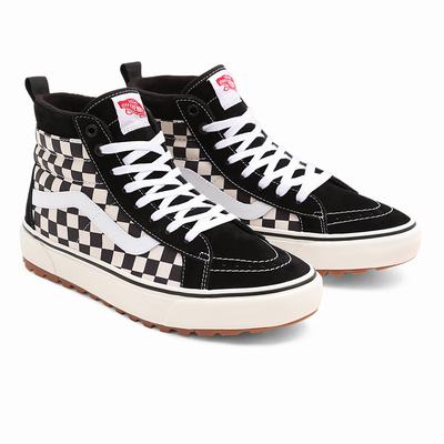 Tenis Botas Vans Sk8-Hi MTE-1 Hombre Negras/Blancas | JBL396142