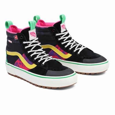 Tenis Botas Vans Sk8-Hi MTE-2 Mujer Negras/Rosas | CAJ124385